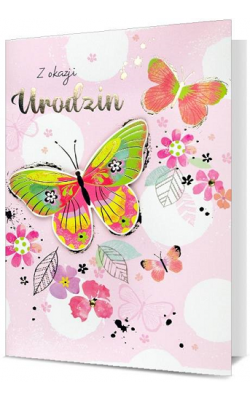 Kartka na urodziny dla Kobiety HM2351