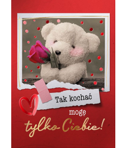 Kartka walentynkowa słodka PR386