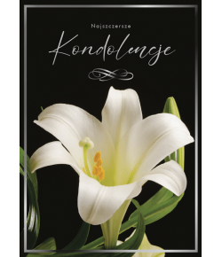 Kndolencje Kartka z życzeniami GM800