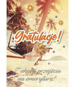 Kartka z okazji przejścia na Emeryturę  GM794