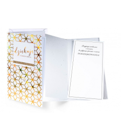 Kartka na Podziękowania elegancka PM209