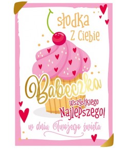 Kartka z życzeniami dla Koleżanki Dziewczyny PR400