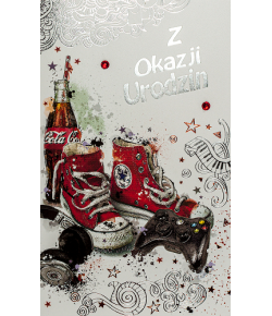 Kartka urodzinowa dla nastolatka A6390