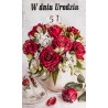 Kartka urodzinowa z ustawianą cyfrą lat A6436R