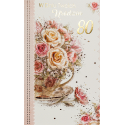 Kartka z okazji 80 urodzin A6382
