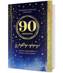 Kartka na 90 urodziny Premium HM2616