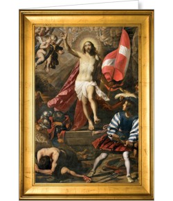 Kartka wielkanocna religijna bez życzeń RRW-BT 5