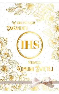 Kartki na Komunię z życzeniami DK893