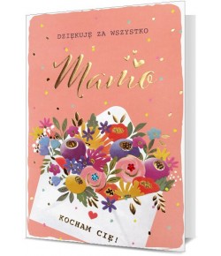 Dla Mamy Kartka z życzeniami HM2490