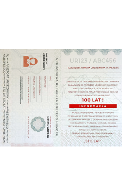 Kartki na 60 urodziny dla Kobiety z humorem JCX42