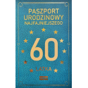 Na 60 urodziny dla Mężczyzny Kartki z humorem JCX41