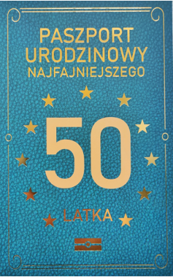 Na 50 urodziny dla Mężczyzny Kartka z żartem JCX39