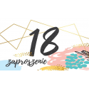 Zaproszenia na 18 urodziny 5 szt PCZP10