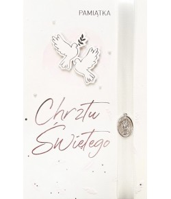 Kartka na Chrzest dla Dziewczynki  LUX59