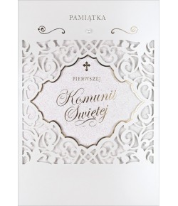 Kartka Pamiątka Komunii Premium HM1073