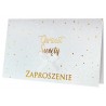 Zaproszenia na Chrzest komplet 5 szt PCZP23