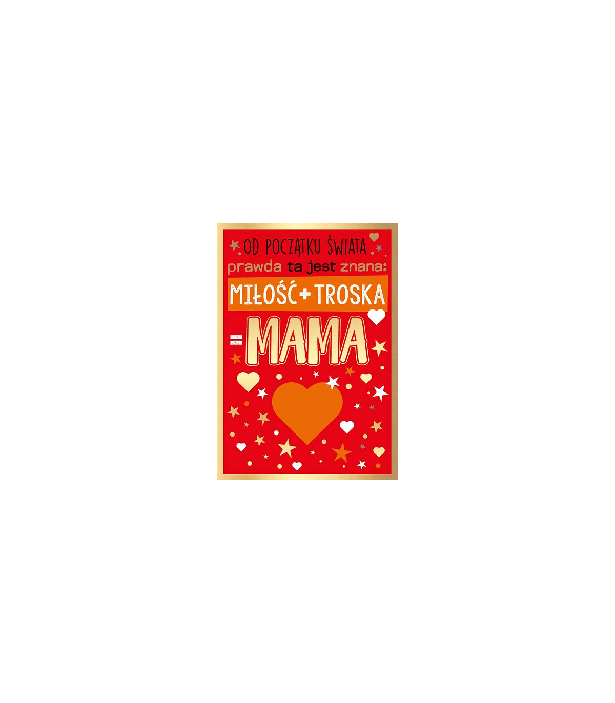 Prezent dla Mamy super kartka PR417