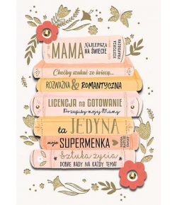 kartka dla Mamy pomysłowa PR421