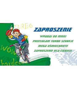 Zaproszenia na super imprezę ZSY4