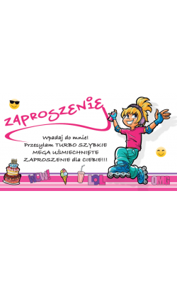 Zaproszenie na imprezę od koleżanki ZSY13