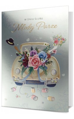 Kartka na ślub dla Młodej Pary HM2654