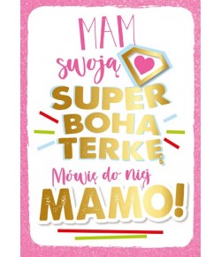 Kartka dla Mamy pomysłowa z życzeniami DK928