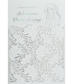 Pamiątka na Chrzest z życzeniami LC14C