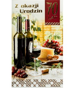 Kartka na urodziny dla mężczyzny A6437