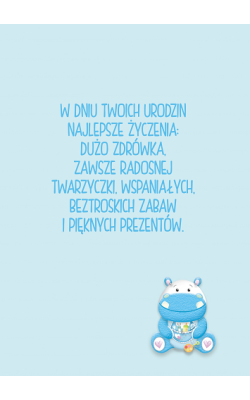 Na Urodziny dla dziecka Kartka z życzeniami GM846