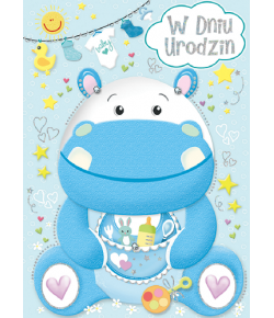 Na Urodziny dla dziecka Kartka z życzeniami GM846