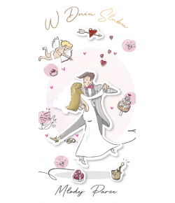 Kartka na ślub dla Młodej Pary DLAS125