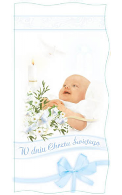 Kartki na Chrzest z życzeniami DCN11