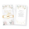 Kartka ślubna z życzeniami pastelowa PM243