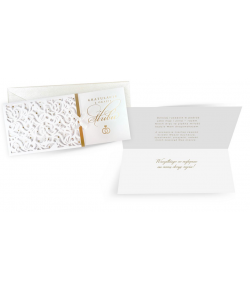 Kartka ślubna z życzeniami Duża KPE167