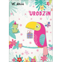 Kartka urodzinowa dla dziecka z cyfrą lat DK710