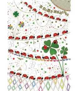 Kartka urodzinowa z życzeniami wesoła TS130