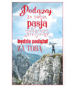 Kartka uniwersalna z mottem, sentencją  SN16