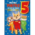 Kartka na 5 urodziny zabawna, wesoła DKP39