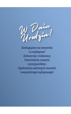 Kartka na 30 urodziny z kartą kredytowa VIP GIFT154