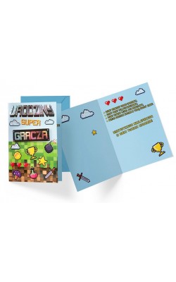 Kartka urodzinowa dla gracza DK937