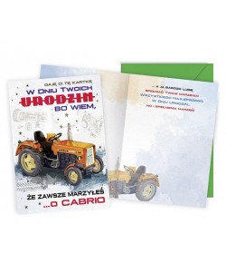 Kartka urodzinowa dla faceta, z humorem V58