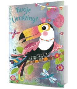 Kartka urodzinowa dla Dziecka bogato zdobiona KStar73