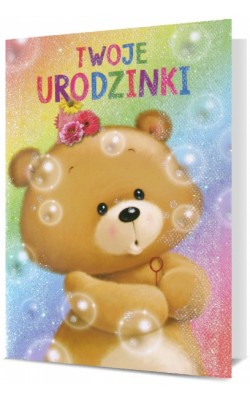 Prezent urodzinowy dla Dziecka słodka Kartka KStar75
