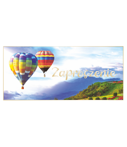 Zaproszenie uniwersalne na imprezę zestaw 10 szt ZAB102