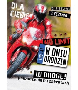 Kartka urodzinowa dla mężczyzny z życzeniami  GM265