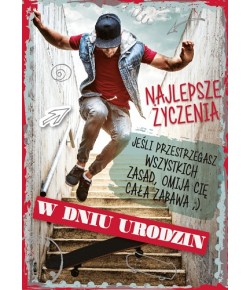 Kartka na urodziny dla kolegi GM595