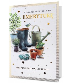 Kartka z okazji przejścia na Emeryturę HM2623
