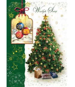 Kartki świąteczne bez życzeń  B-BT 608