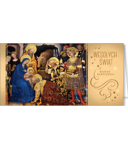 Kartka świąteczna z życzeniami LR-T 814