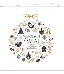 Kartki świąteczne z życzeniami  S-T 66